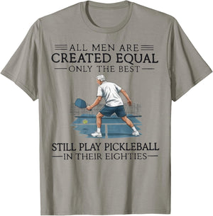 Retro All Men are Created Equal Only The Best T-Shirt - T-Shirt | Sand