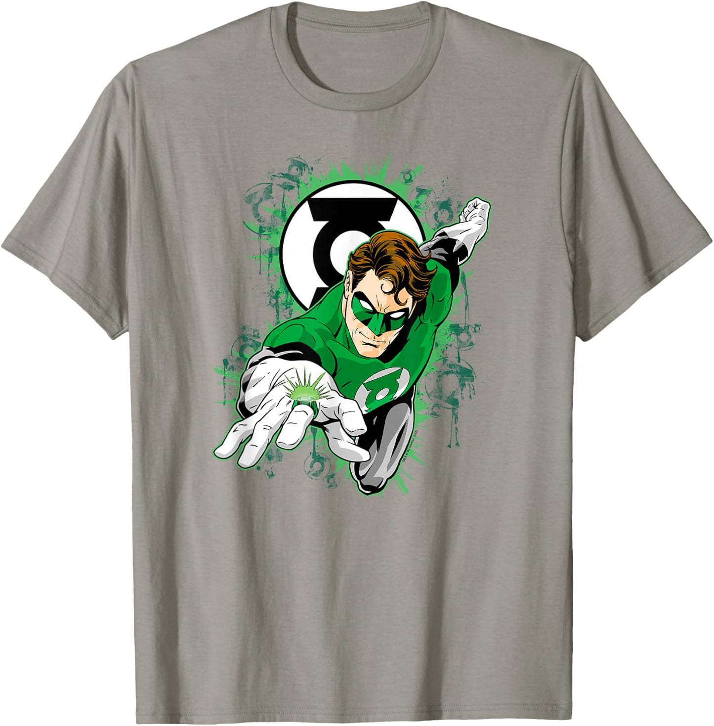 Green Lantern Ring First T-Shirt - T-Shirt | Sand