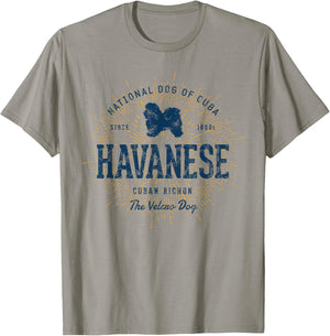 Retro Vintage Havanese T-Shirt - T-Shirt | Sand