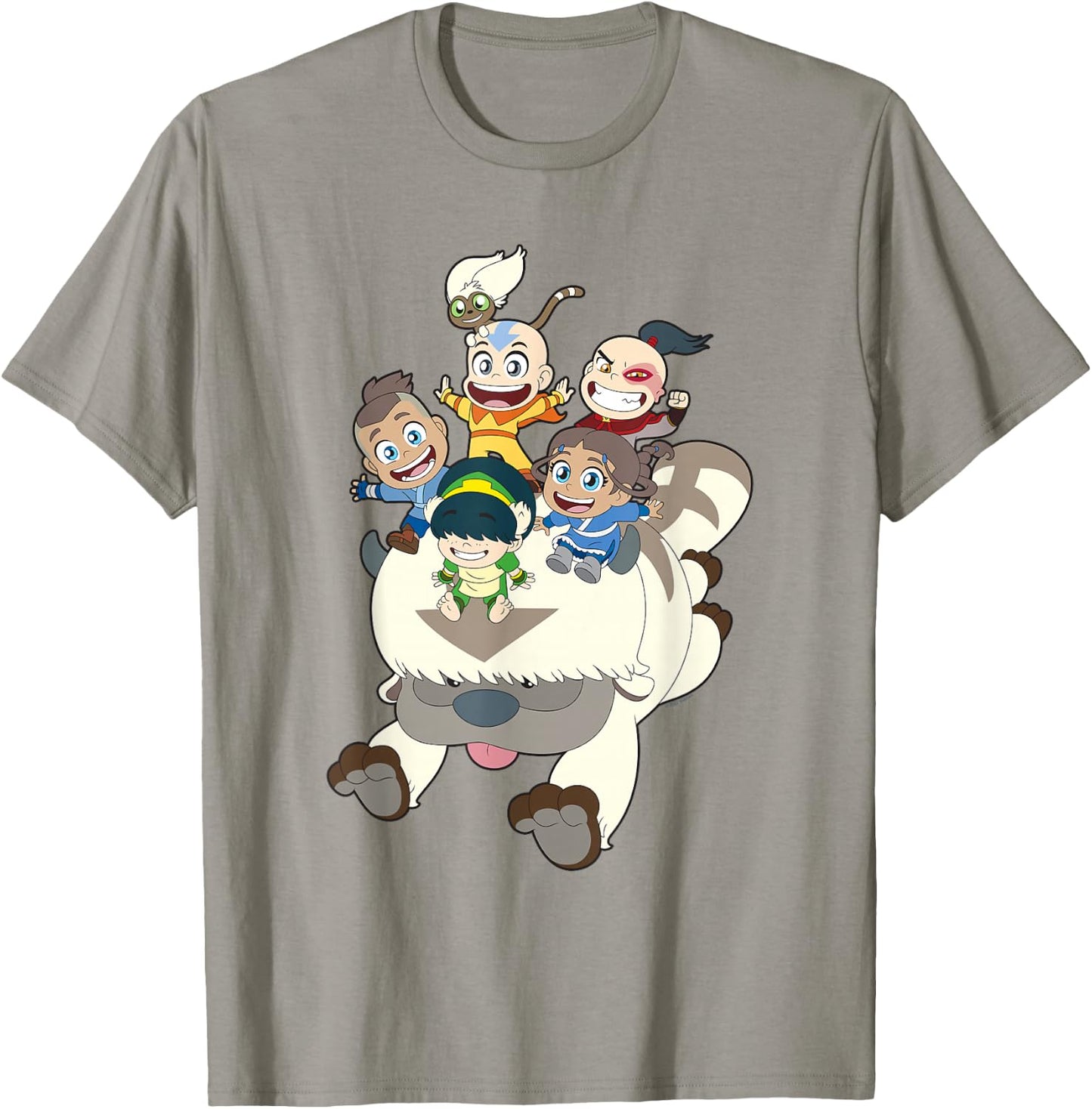 Avatar: The Last Airbender Group Chibi T-Shirt - T-Shirt | Sand