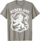 Nederland Netherlands Lion Dutch Holland Vintage Orange T-Shirt - T-Shirt | Sand