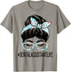 Dental Assistant Week Appreciation Women Messy Bun For Work T-Shirt - T-Shirt | Sand