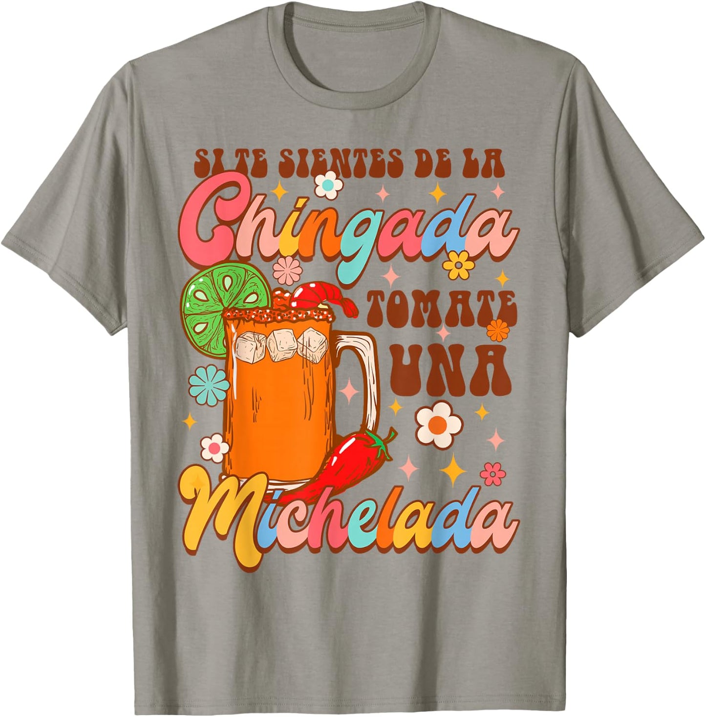 Funny Spanish Michelada Drinking Tomate Una Michelada T-Shirt - T-Shirt | Sand