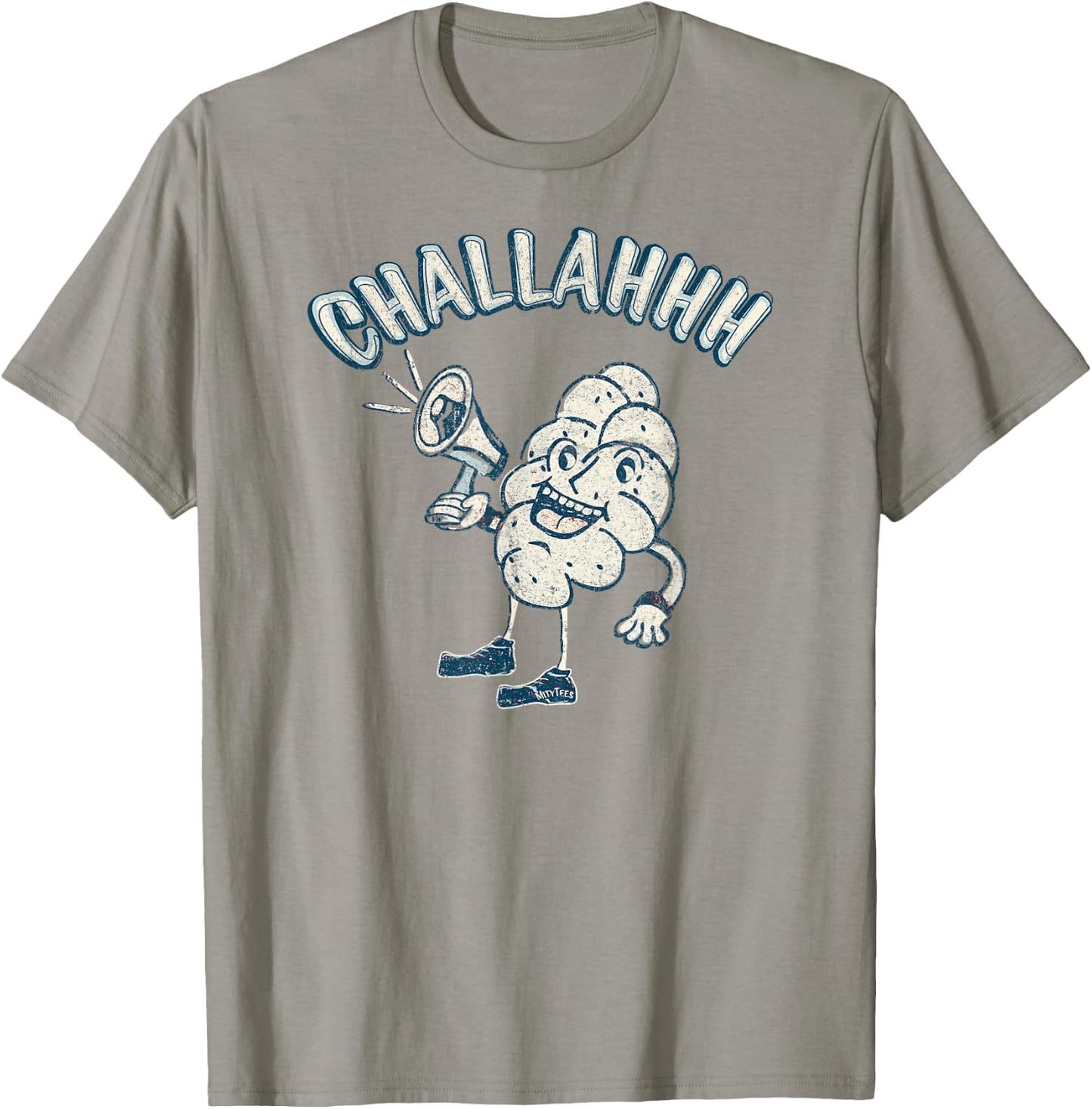 Challah Man - Retro Holiday Character - Funny Vintage T-Shirt - T-Shirt | Sand