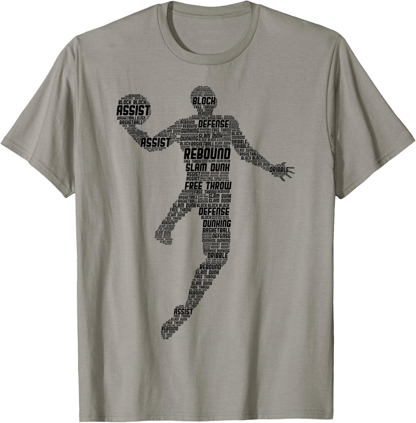 Basketball Basketball Boys Men Children T-Shirt - T-Shirt | Sand