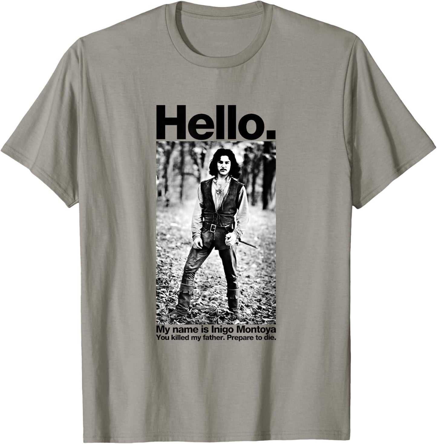 The Princess Bride Hello My Name Is Inigo Montoya T-Shirt - T-Shirt | Sand