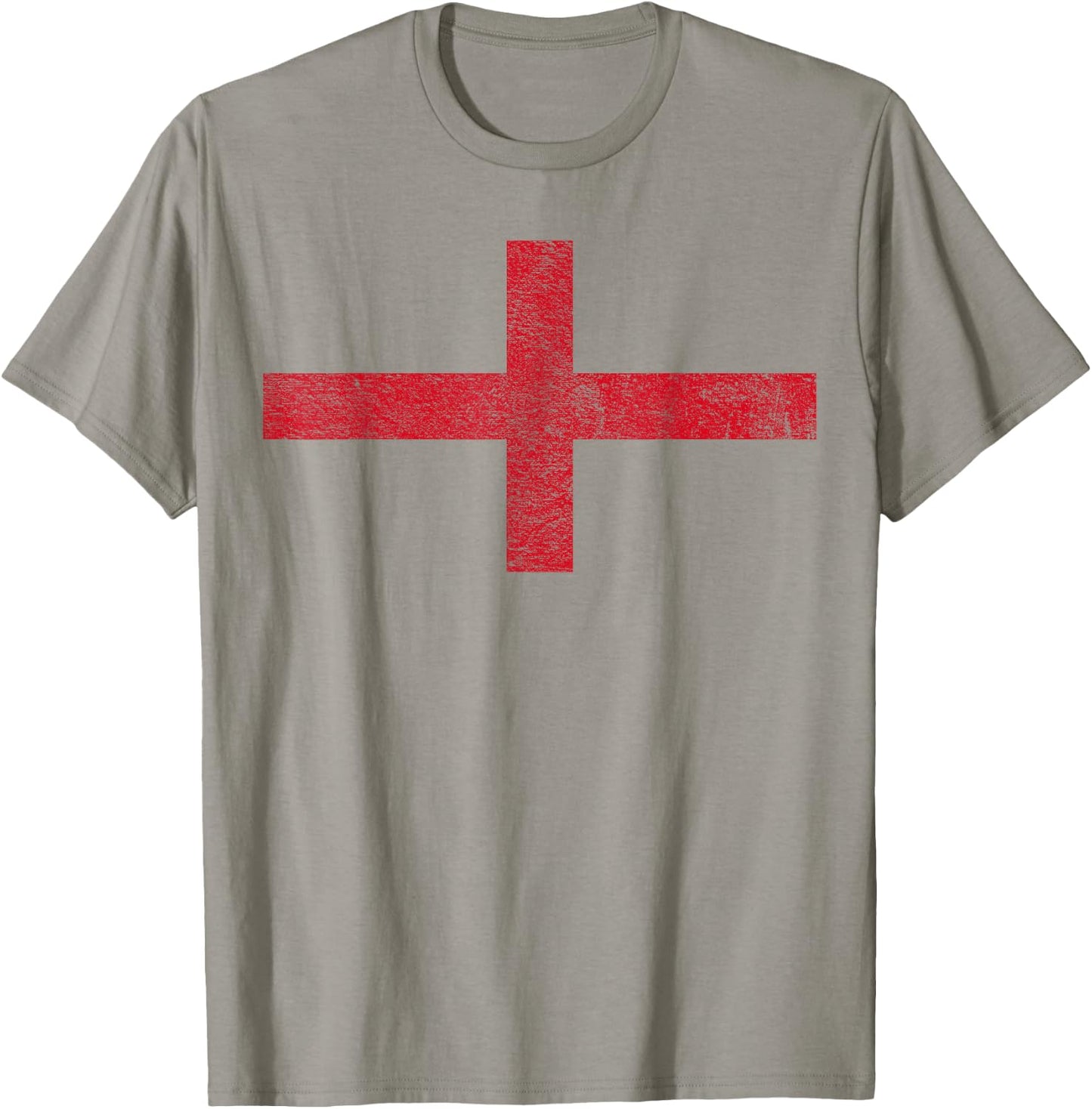 England St Georges Cross Flag T-Shirt - T-Shirt | Sand
