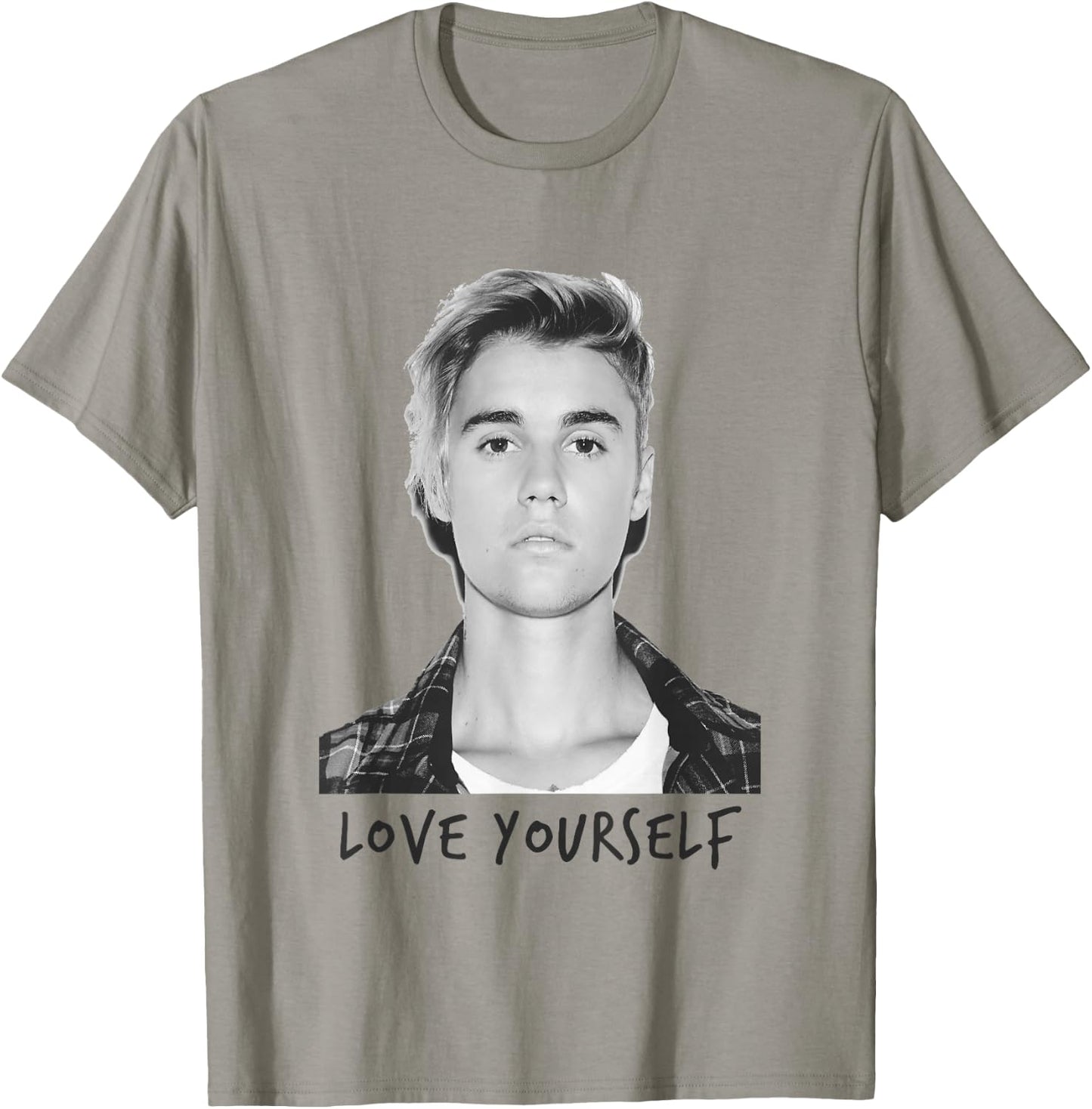 Justin Bieber Official Love Yourself Small T-Shirt - T-Shirt | Sand