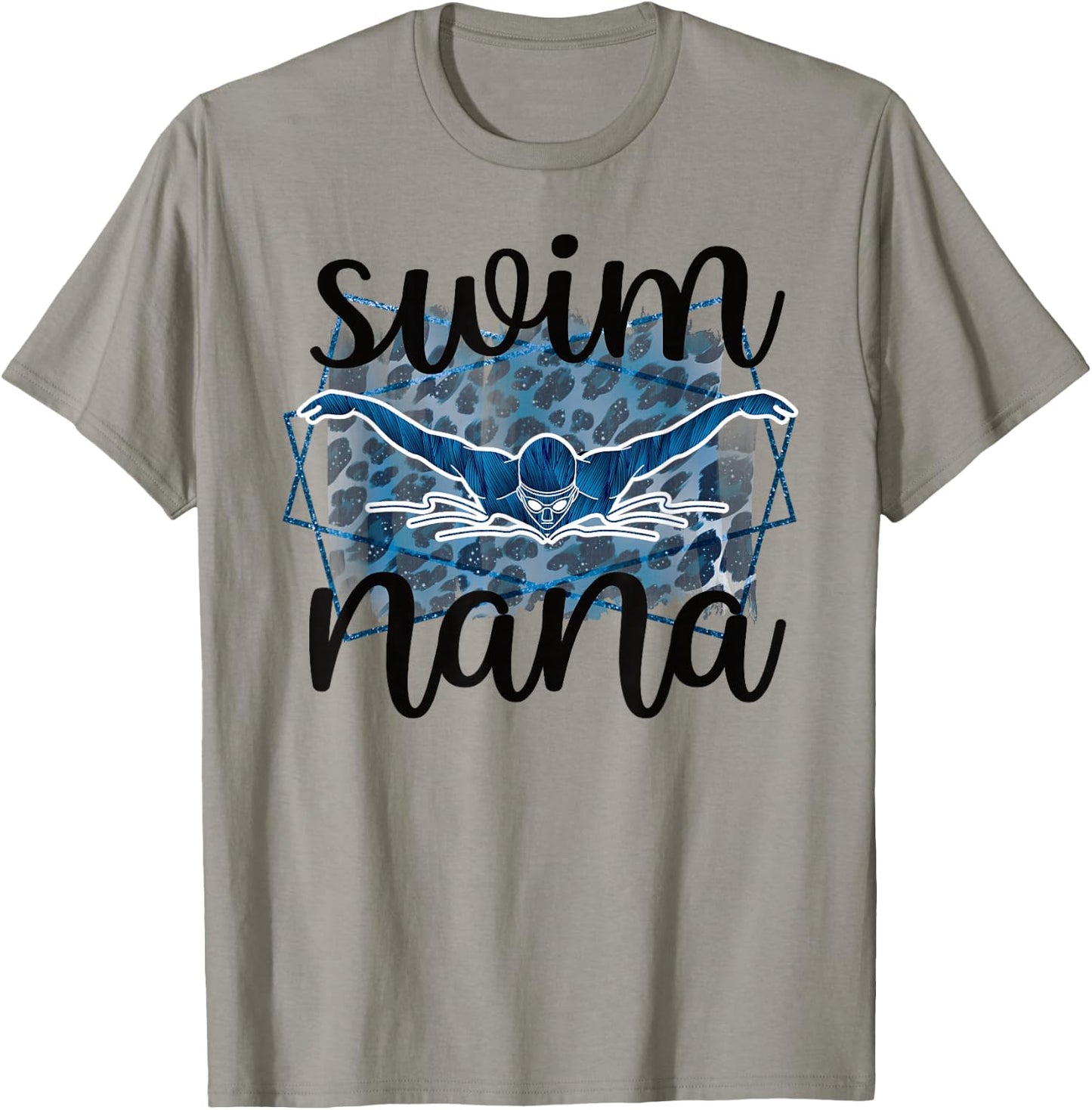 Proud Swim Nana Of A Swimmer Nana Grandma T-Shirt - T-Shirt | Sand