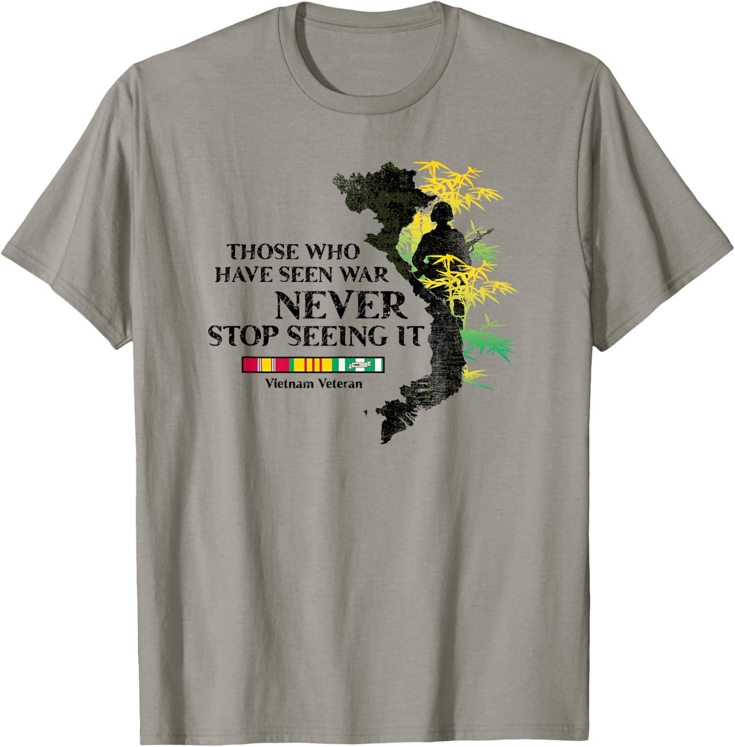 Those Who Have Seen War Never Stop Seeing it T-Shirt - T-Shirt | Sand