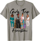 Girls Trip Houston For Melanin Afro Black Vacation Women T-Shirt - T-Shirt | Sand