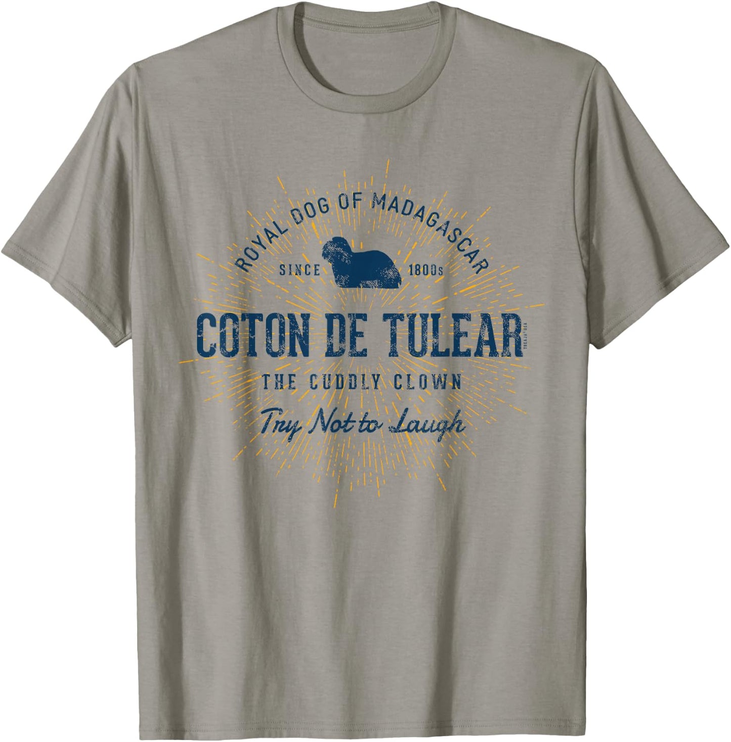 Vintage Coton de Tulear Retro T-Shirt - T-Shirt | Sand
