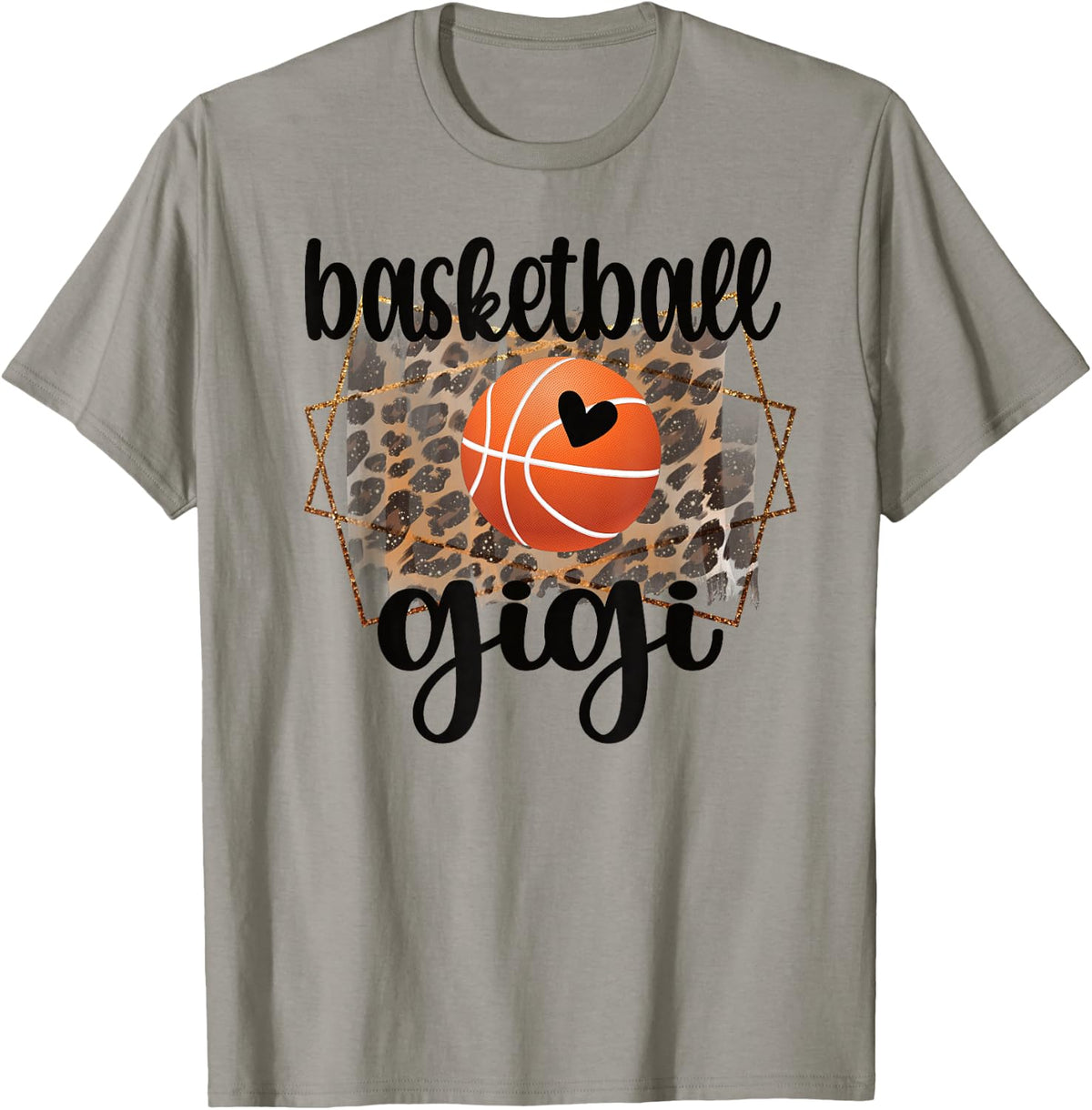 Basketball Gigi Grandma Gigi Of A Basketball Player T-Shirt - T-Shirt | Sand