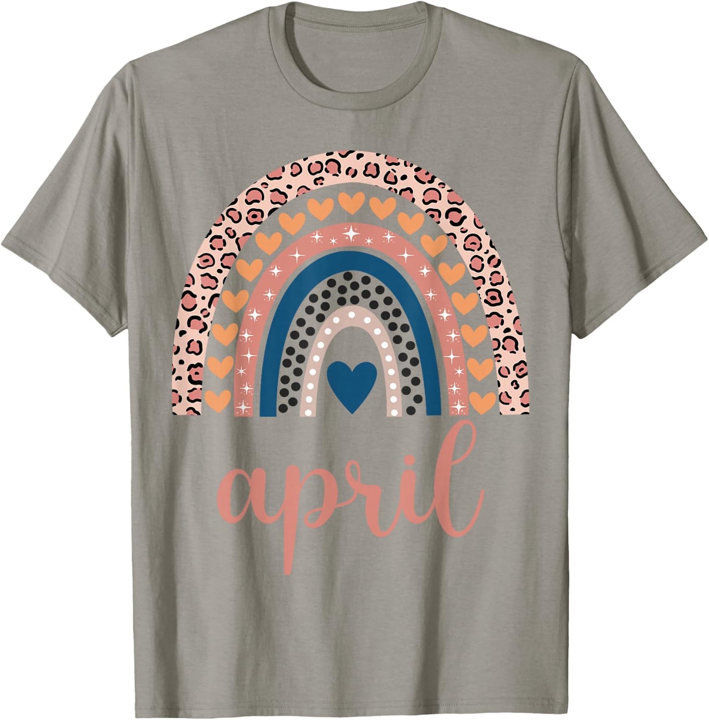 April April Name Birthday Shirt Gift T-Shirt - T-Shirt | Sand