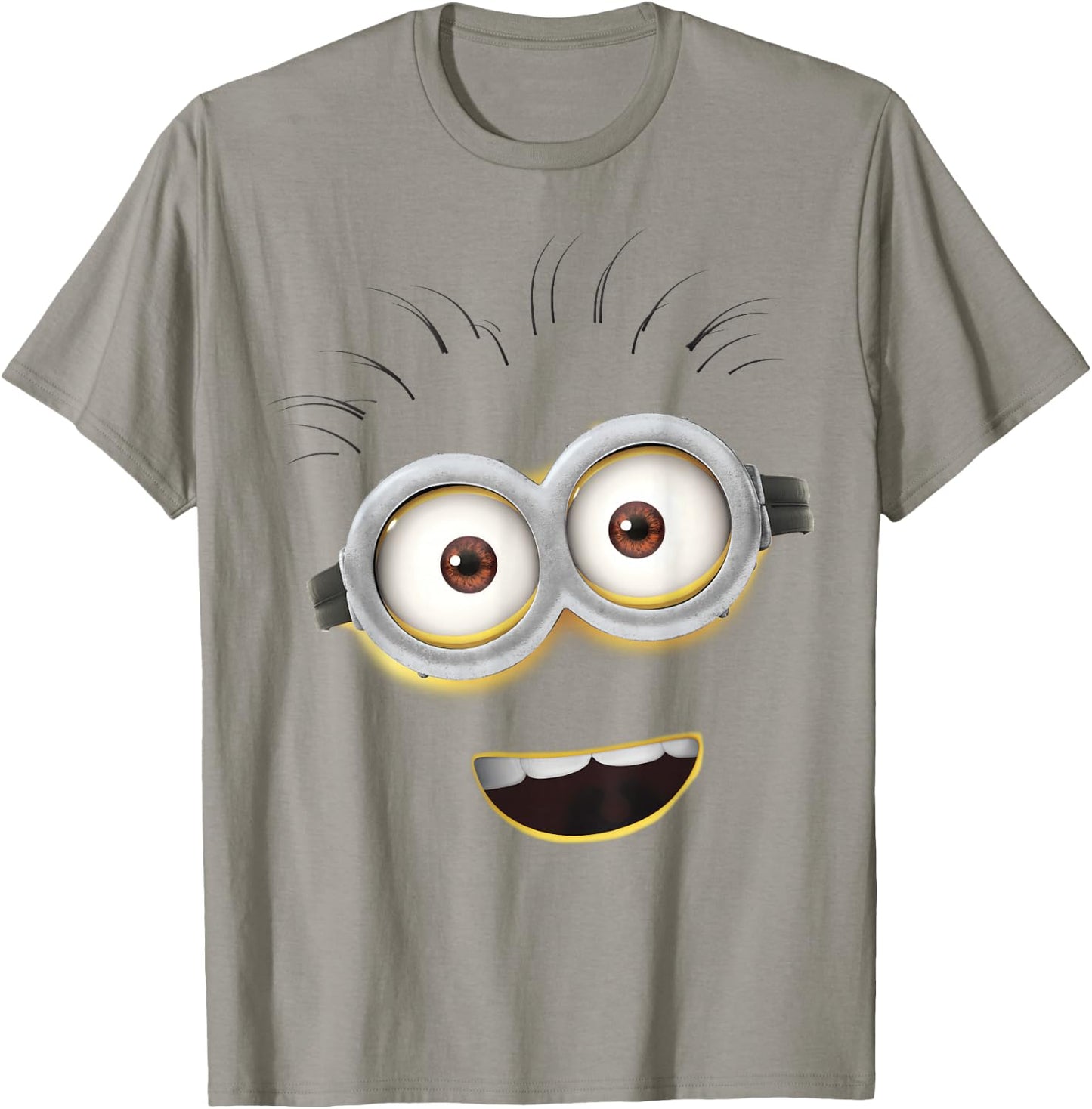 Despicable Me Minions Phil Face Smile Graphic T-Shirt - T-Shirt | Sand