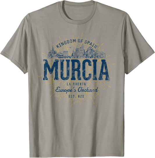 Spain Retro Style Vintage Murcia T-Shirt - T-Shirt | Sand