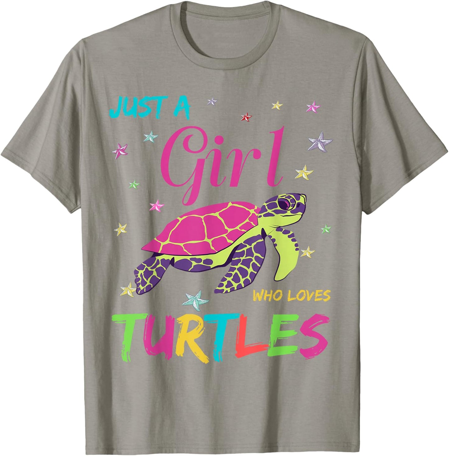 Turtles Cute Turtle Toddler Girls Who Loved Sea-Turtle Squad T-Shirt - T-Shirt | Sand
