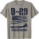 B-29 Superfortress Bomber Airplane Pilot Gifts World War II T-Shirt - T-Shirt | Sand