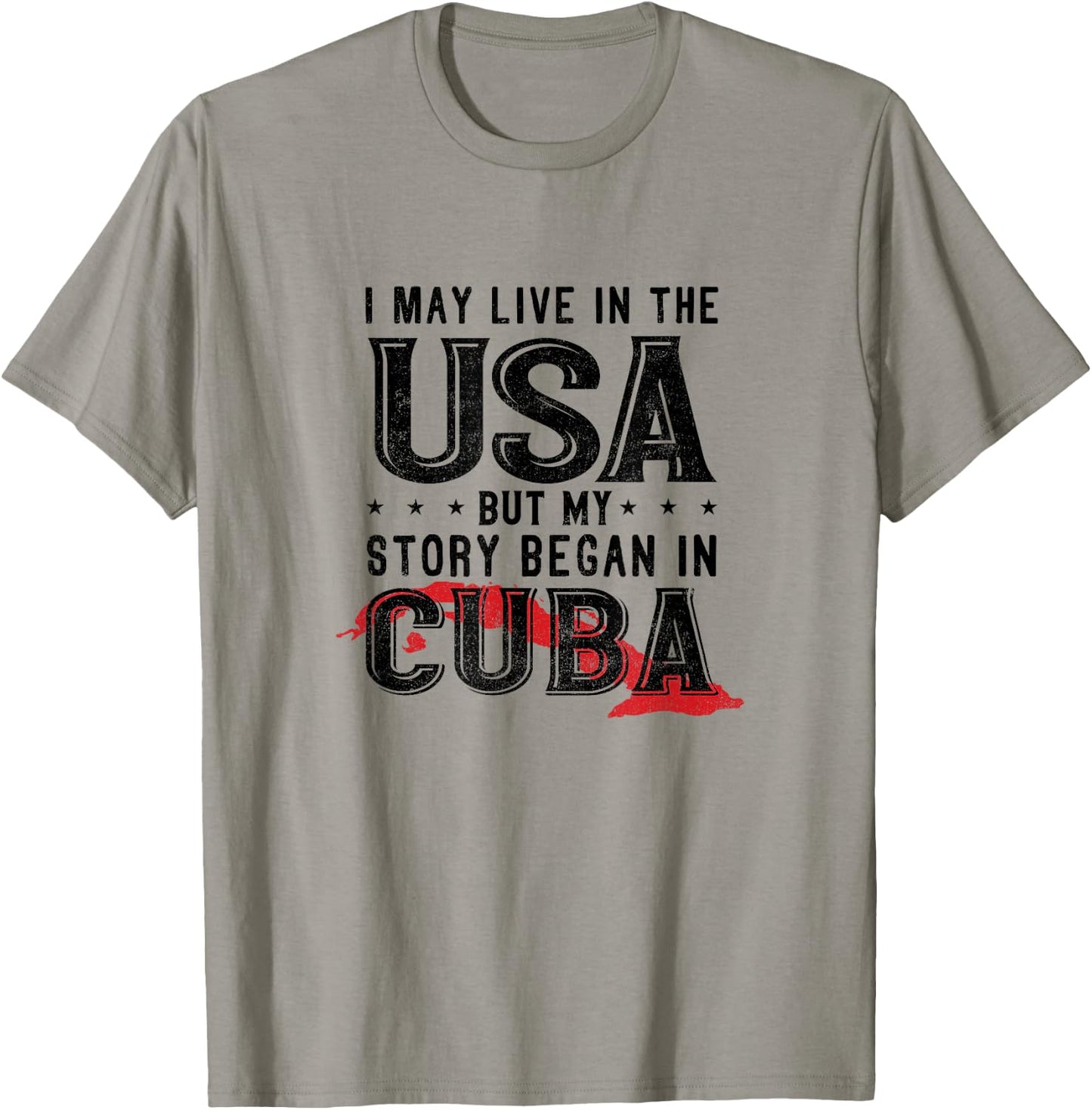 Funny Cuba Lover Graphic Men Kids Cuban T-Shirt - T-Shirt | Sand