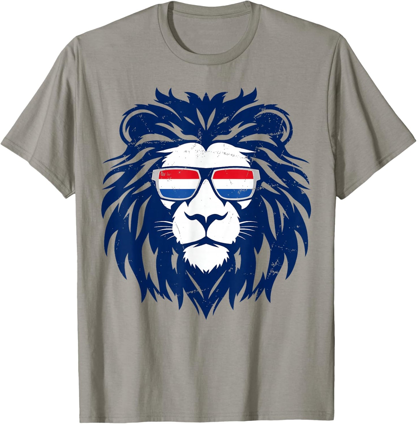 Vintage Dutch Lion Sunglasses Netherlands T-Shirt - T-Shirt | Sand