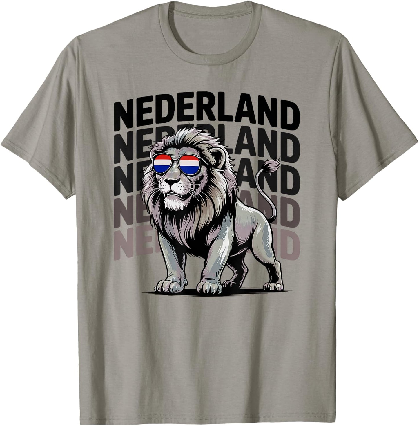 Funny Nederland Boys Netherlands Oranje Holland Lion Vacay T-Shirt - T-Shirt | Sand