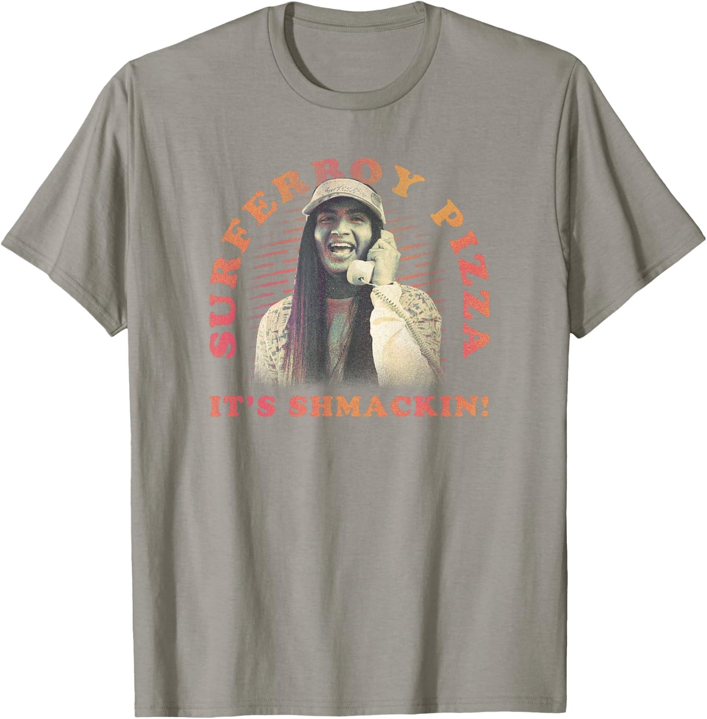 Stranger Things 4 Argyle Surferboy Pizza Poster T-Shirt - T-Shirt | Sand