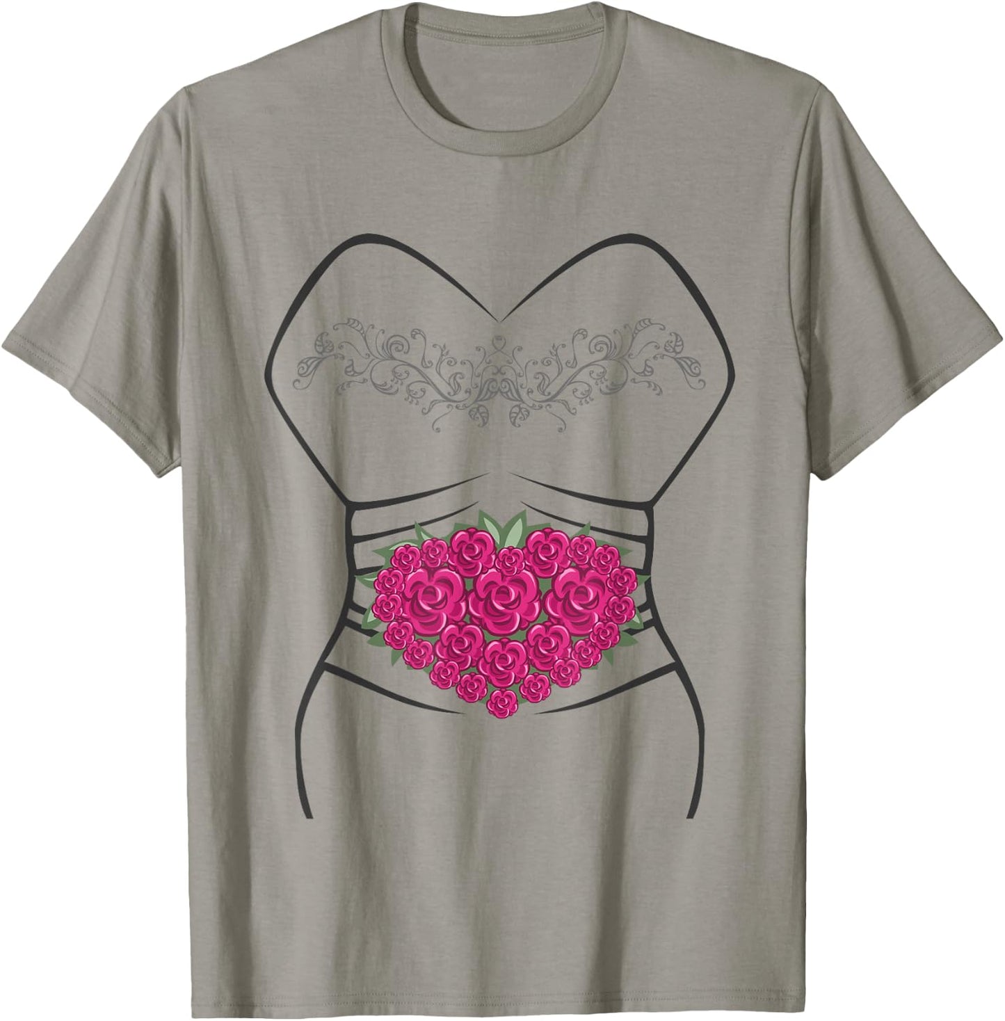 Wedding Dress , Fun Bridal Gifts Idea for Bride T-Shirt - T-Shirt | Sand