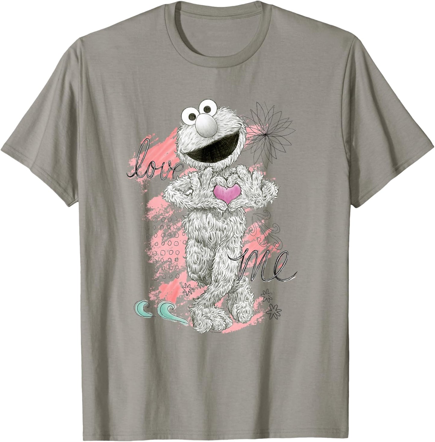 Sesame Street Elmo Love Me T-Shirt - T-Shirt | Sand