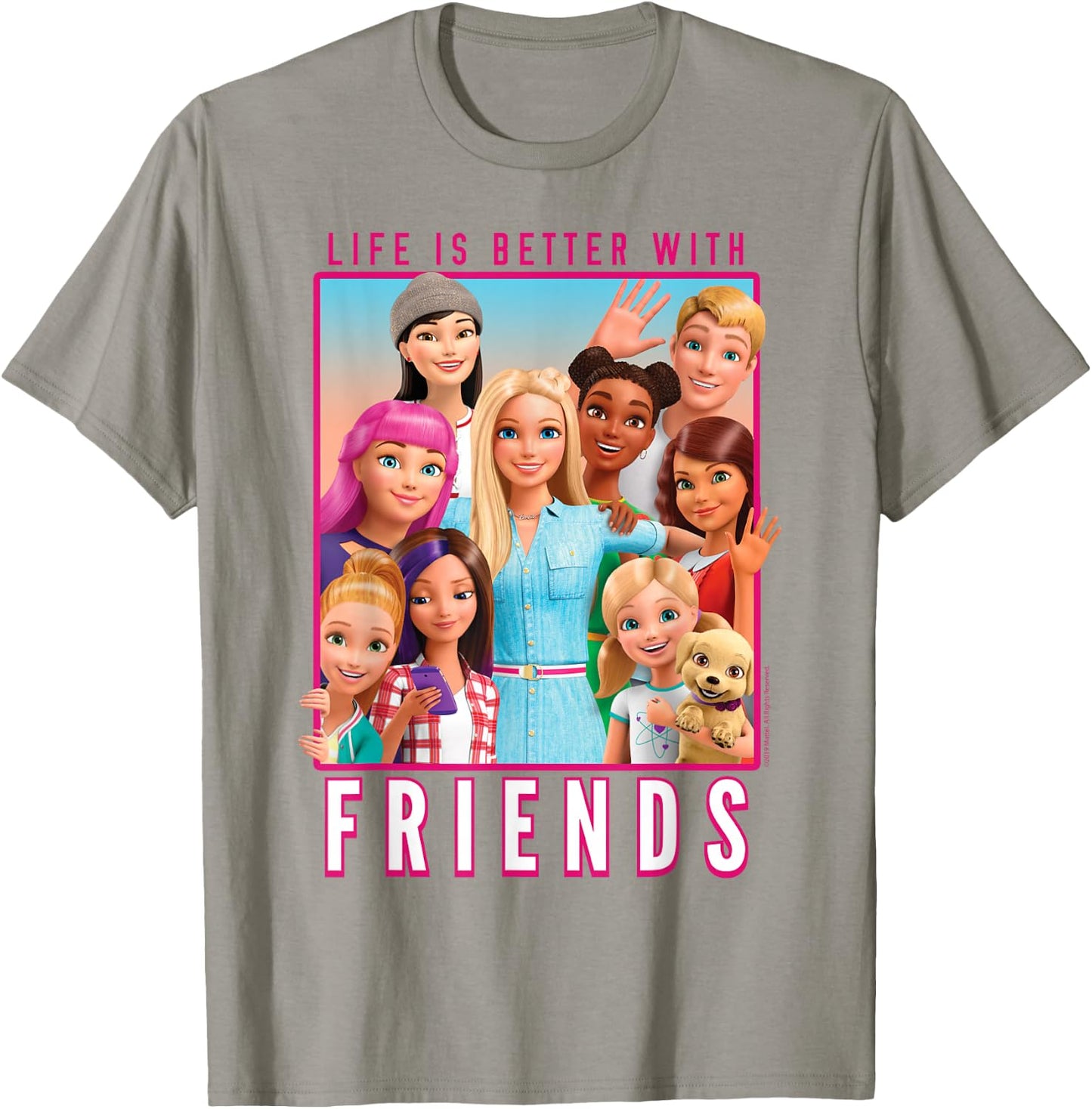 Barbie - Dreamhouse Adventure with Friends T-Shirt - T-Shirt | Sand