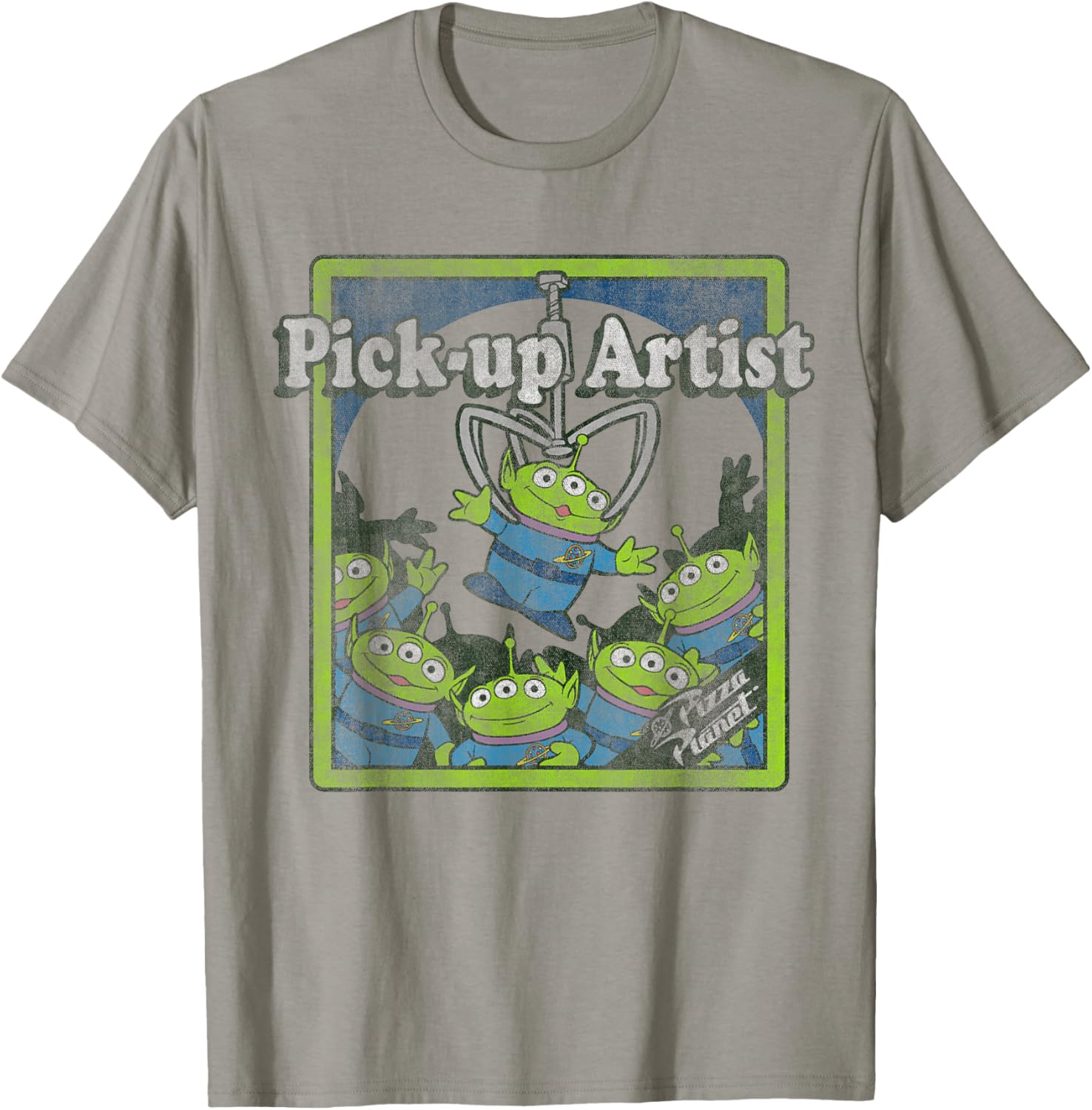 Disney Pixar Toy Story The Claw Aliens Pick-up Artist T-Shirt - T-Shirt | Sand
