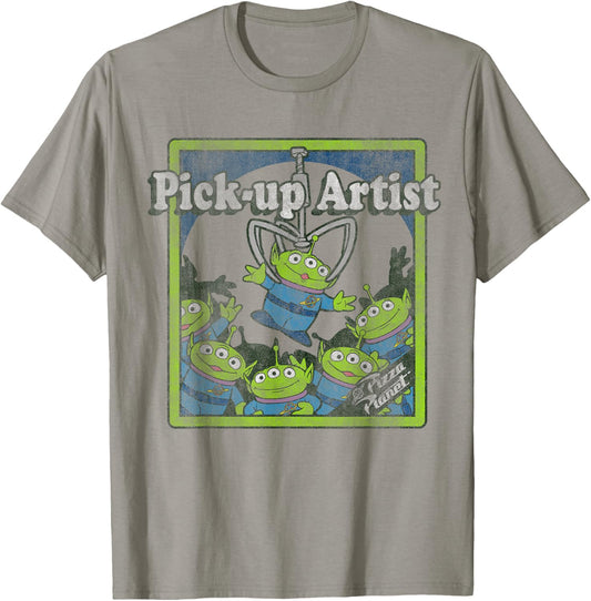 Disney Pixar Toy Story The Claw Aliens Pick-up Artist T-Shirt - T-Shirt | Sand