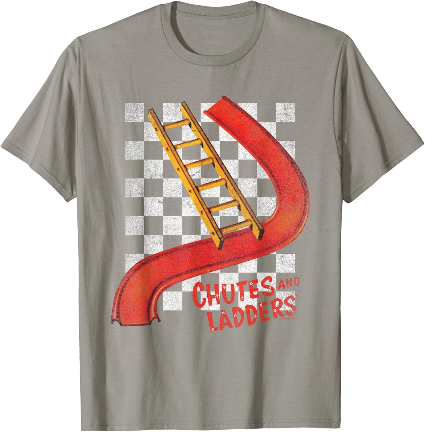Chutes and Ladders Just a Chute and a Ladder T-Shirt - T-Shirt | Sand