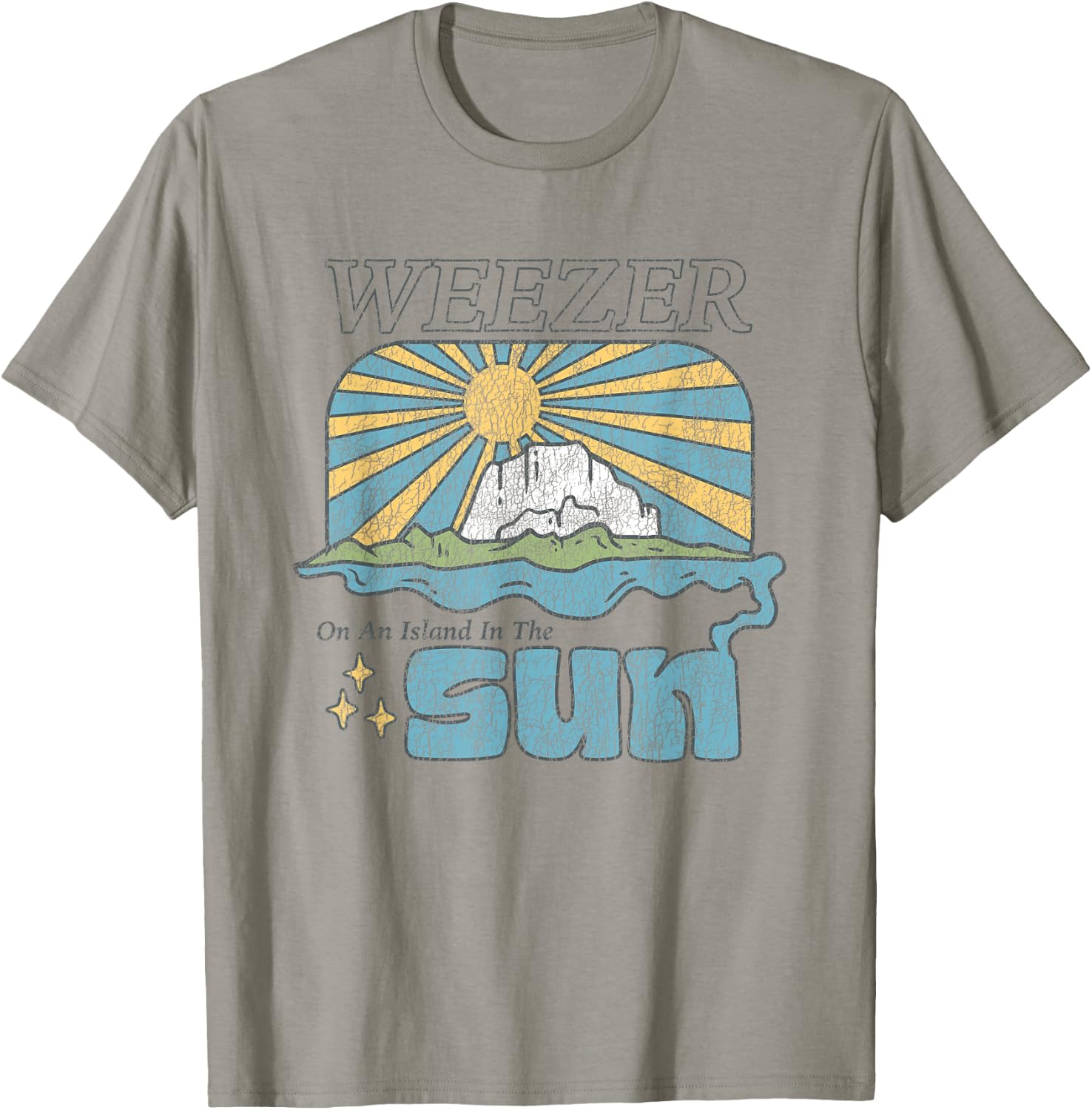 Weezer - Island In the Sun T-Shirt - T-Shirt | Sand