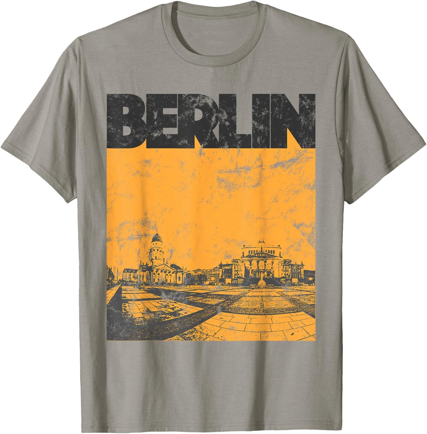 Germany 60s Style Vintage Berlin T-Shirt - T-Shirt | Sand