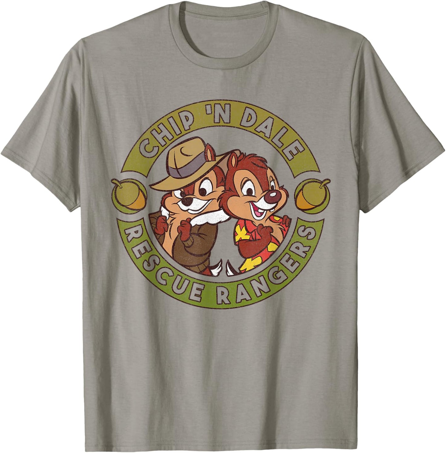 Disney Chip 'N Dale Rescue Rangers Logo T-Shirt - T-Shirt | Sand