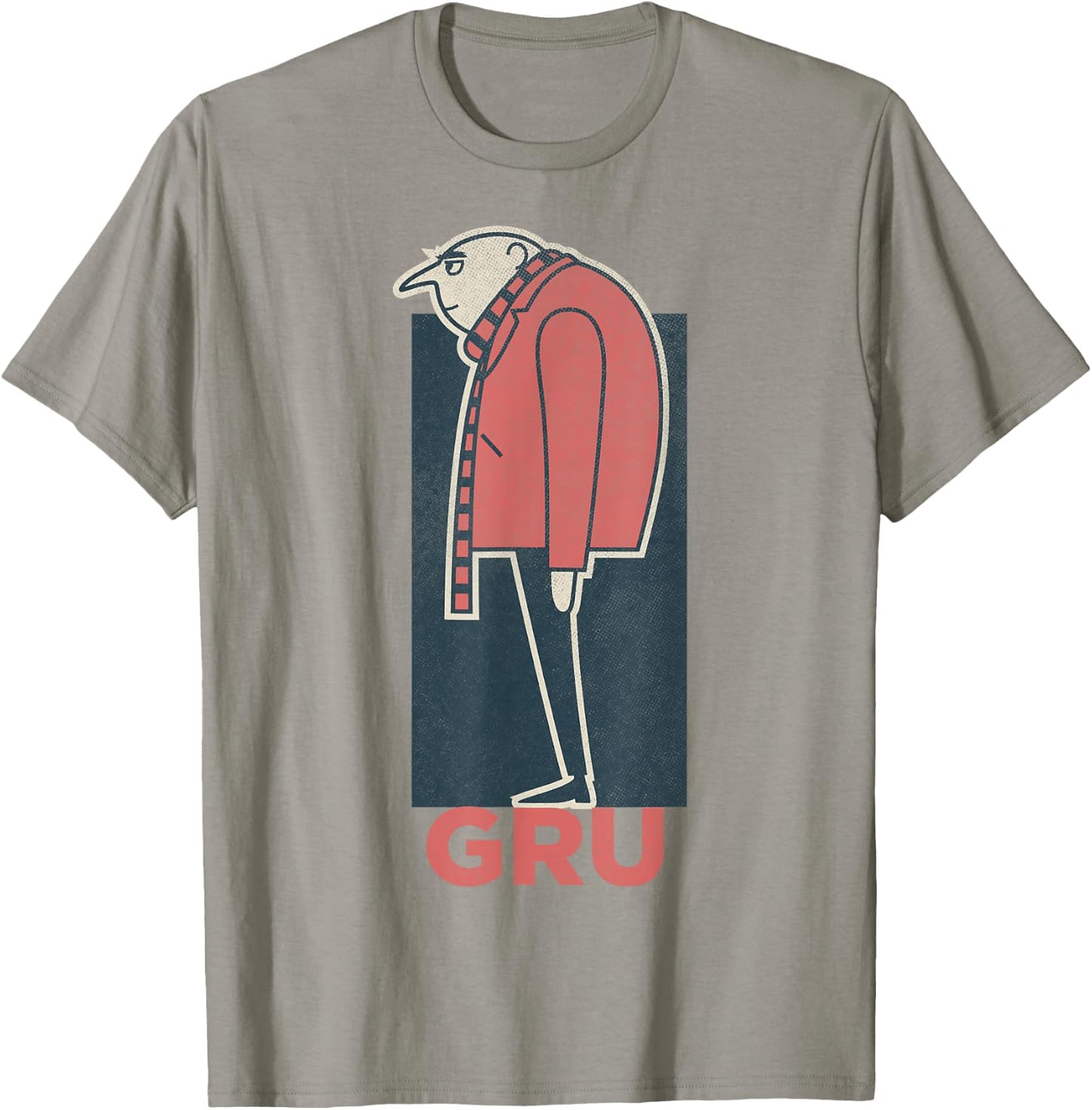 Despicable Me Minions Gru Side View Graphic T-Shirt - T-Shirt | Sand