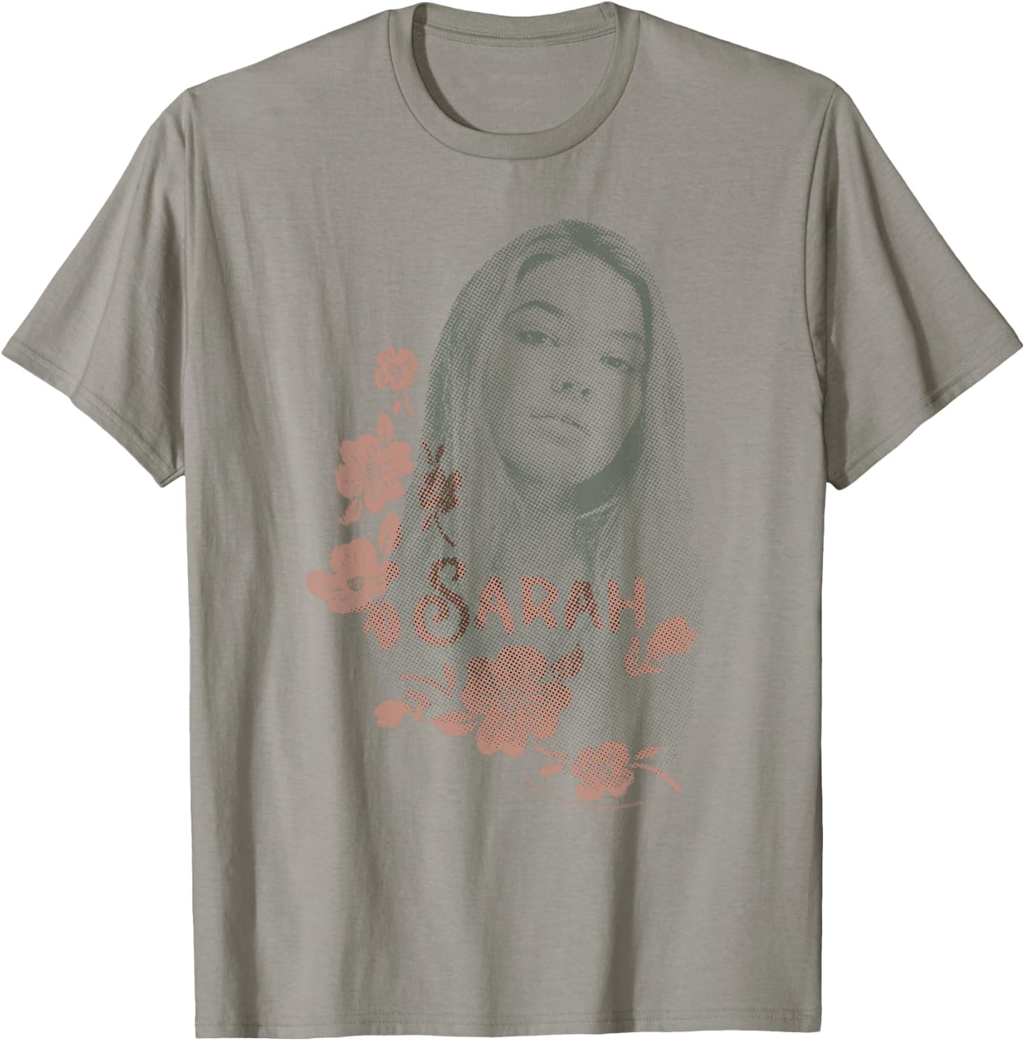 Outer Banks Sarah Floral Portrait T-Shirt - T-Shirt | Sand