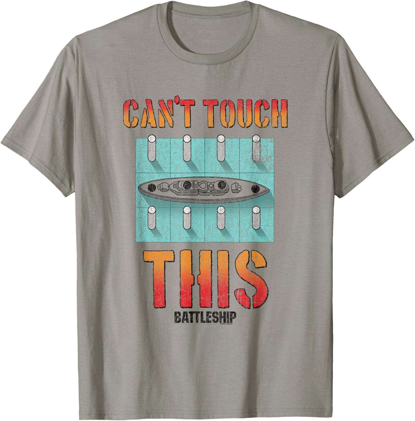 Battleship Can't Touch This Ship T-Shirt - T-Shirt | Sand