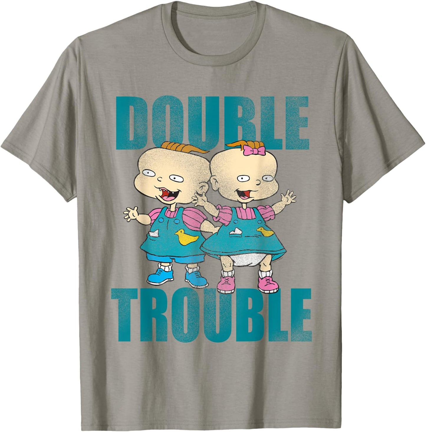 Rugrats Phil and Lil Double Trouble T-Shirt - T-Shirt | Sand