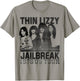 Thin Lizzy – Jailbreak US Tour T-Shirt - T-Shirt | Sand