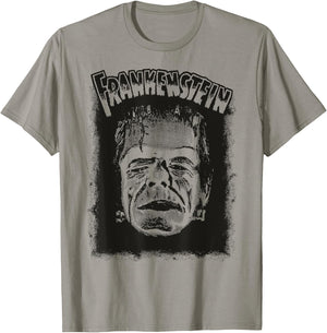 Vintage Horror Movie Monster Halloween Frankenstein Monster T-Shirt - T-Shirt | Sand