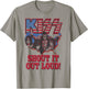 KISS - Shout It Out Loud USA T-Shirt - T-Shirt | Sand