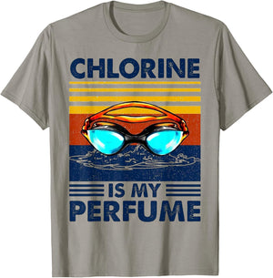 Chlorine Is my Perfume Retro Vintage T-Shirt - T-Shirt | Sand