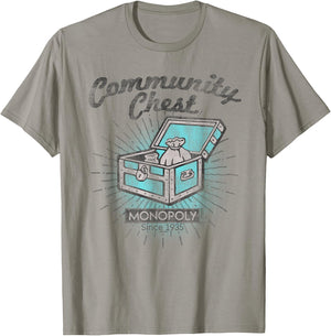 Monopoly Community Chest T-Shirt - T-Shirt | Sand