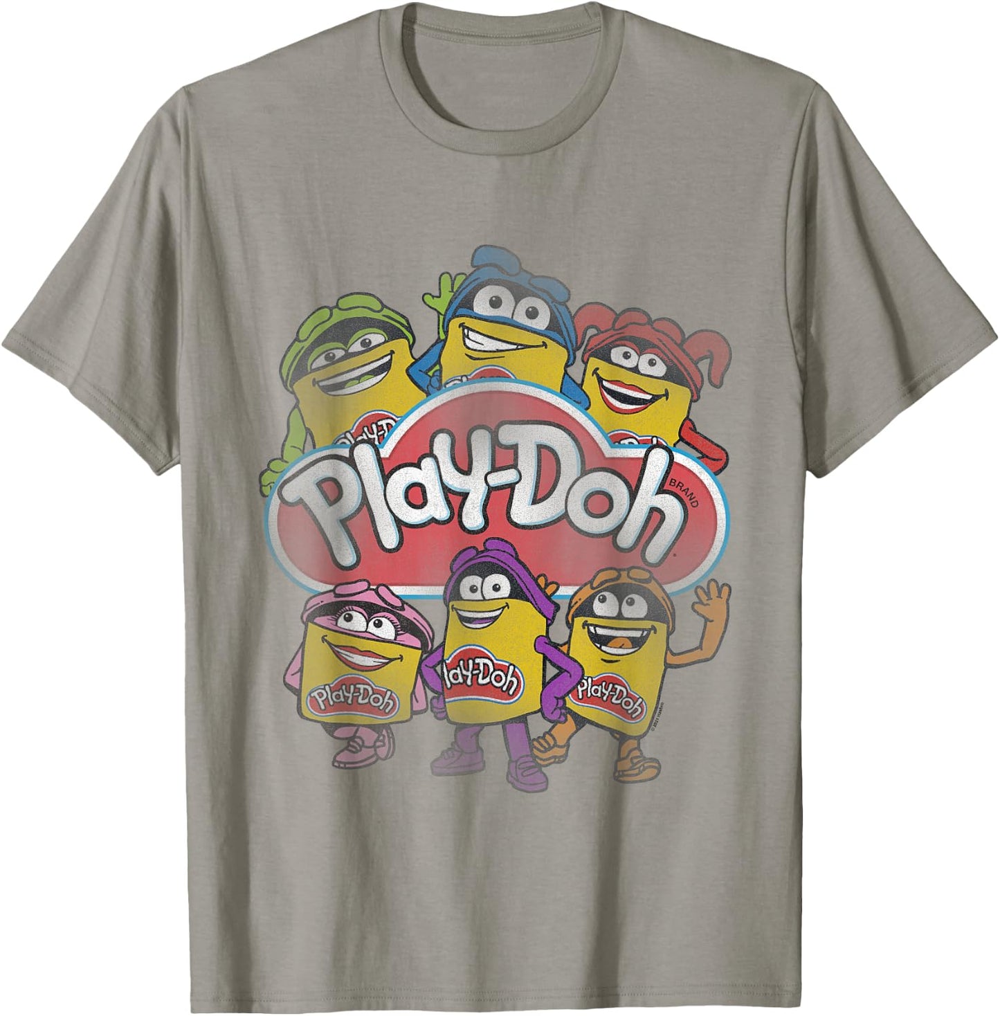 Play-Doh Colorful Characters T-Shirt - T-Shirt | Sand