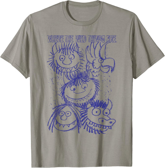 Where the Wild Things Are Wild Sketch T-Shirt - T-Shirt | Sand