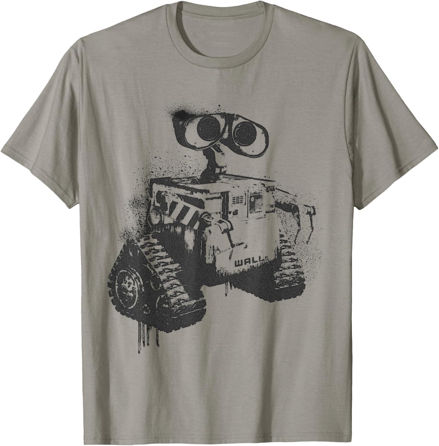 Disney Pixar Wall-E Spray Paint Stencil T-Shirt - T-Shirt | Sand
