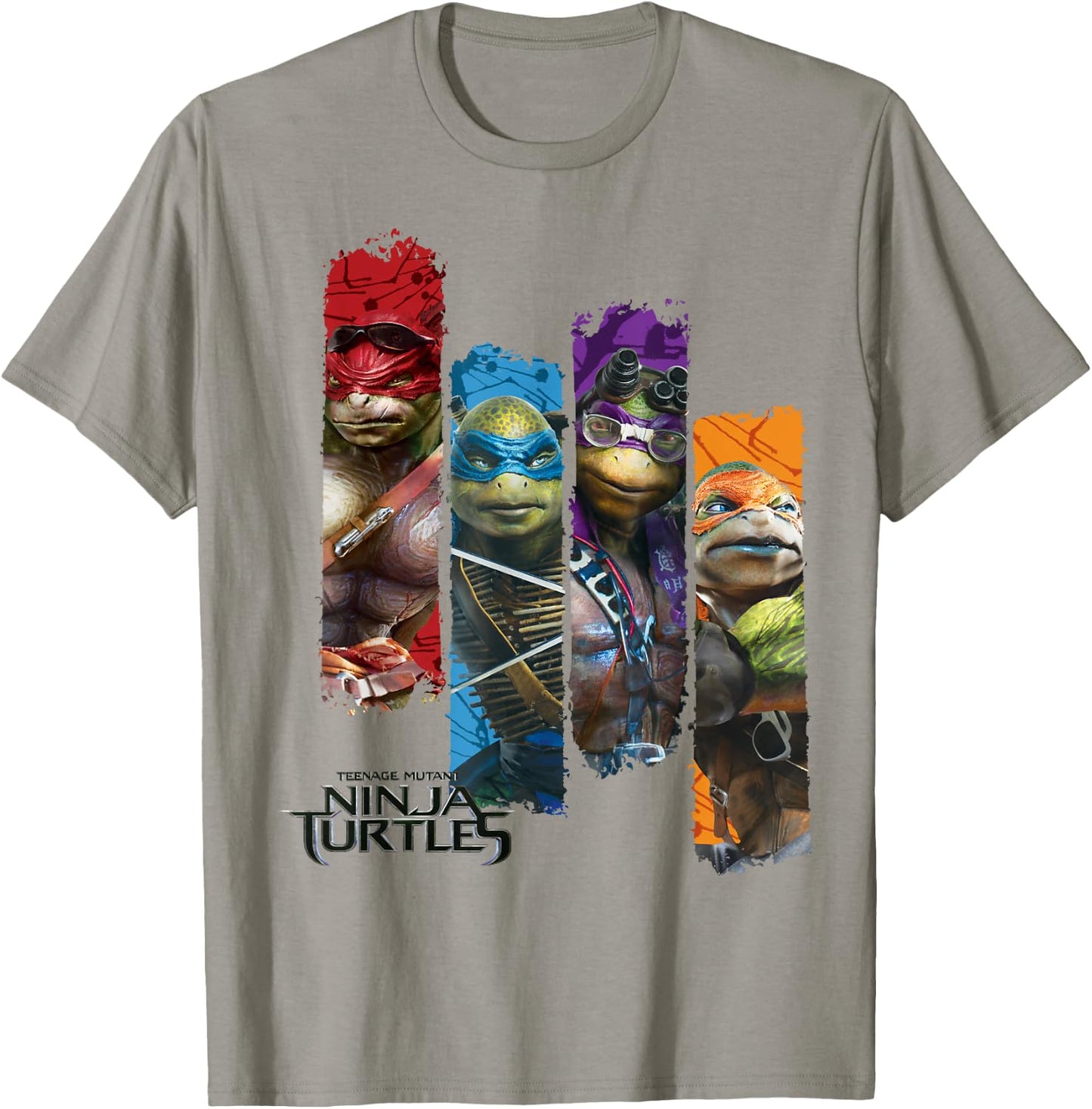 Teenage Mutant Ninja Turtles Movie Paneled T-Shirt - T-Shirt | Sand