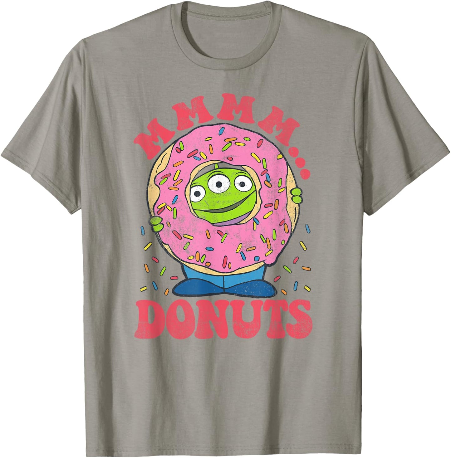Disney Pixar Toy Story Aliens MMM...Donuts Sprinkles T-Shirt - T-Shirt | Sand