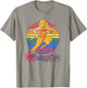 Thundercats Cheetara Rainbow Sunset Poster T-Shirt - T-Shirt | Sand